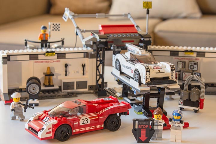 Porsche 917 y 919 de LEGO
