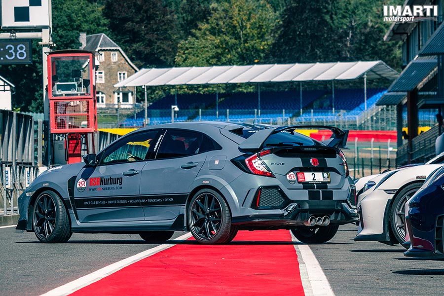 Civic Type R Pit Lane Spa-Francorchamps